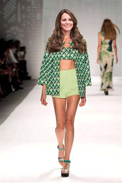 kate middleton catwalk